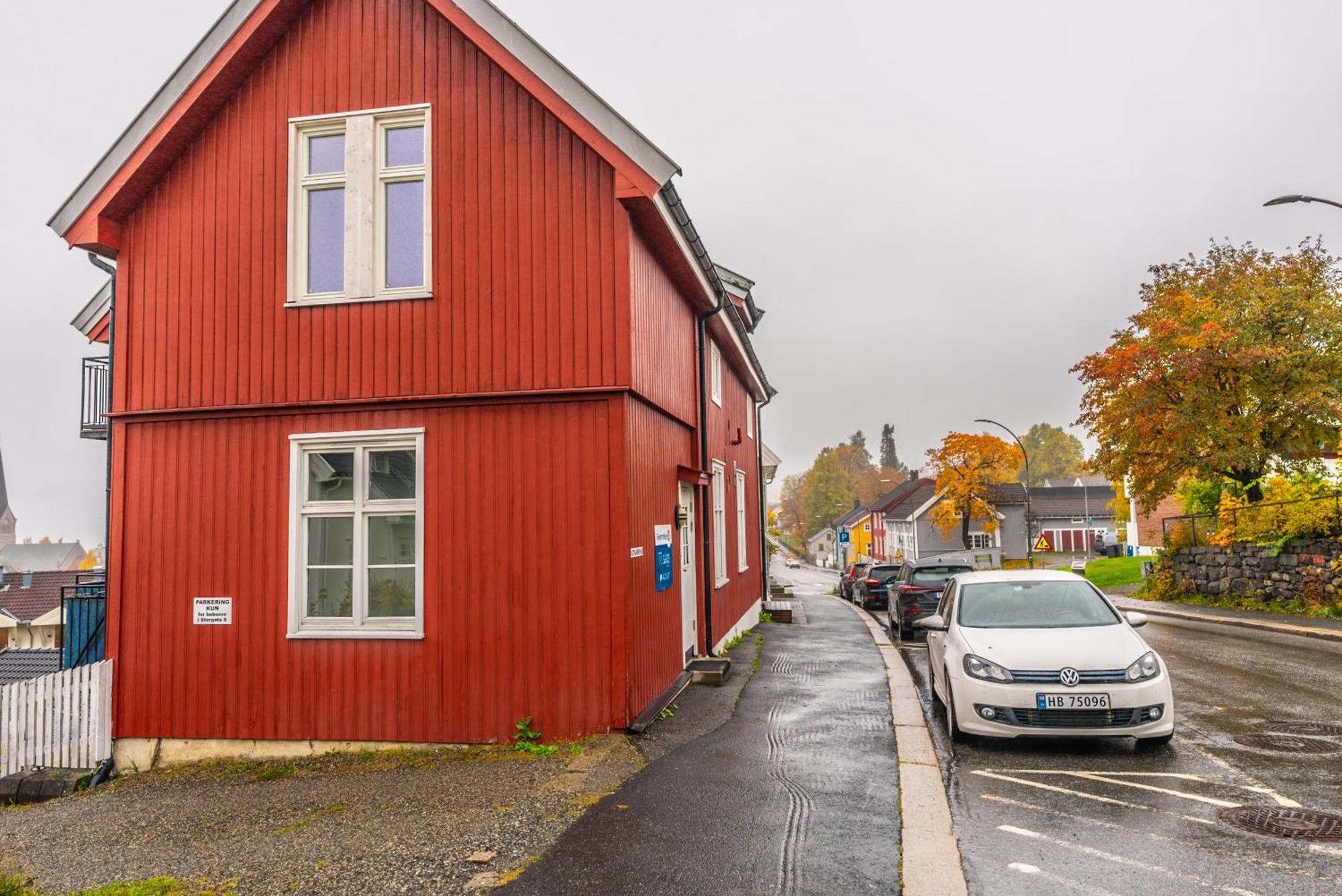 Toppleilighet I Sentrum Av Лиллехамер Экстерьер фото